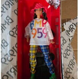 Barbie BMR1959 Doll - Mesh T-Shirt, Plaid Jogger & Bucket Hat